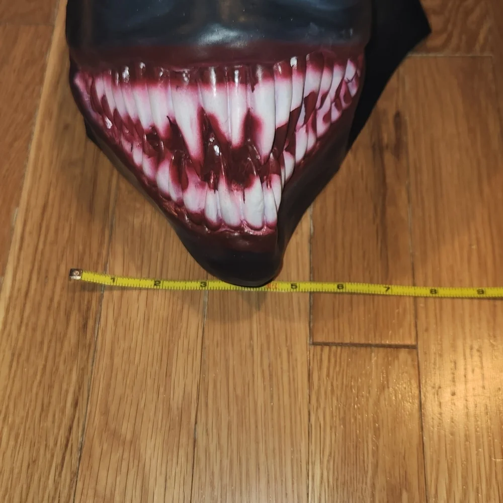 VENOM MASK ADULT UNISEX WILD FREAKY LOOKING SOFT COSPLAY DRESS UP COSTUME OSFM